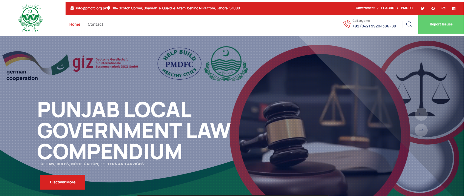 Punjab Local Government Compendium of Enforced Local Government Laws, Rules, Bye-laws, Government Instructions, Directions and Important Court Decisions 